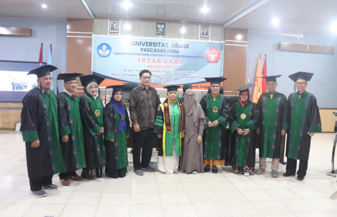 Dosen UNISI Intan Sari Resmi Raih Gelar Doktor Ilmu Pertanian di Universitas Jambi
