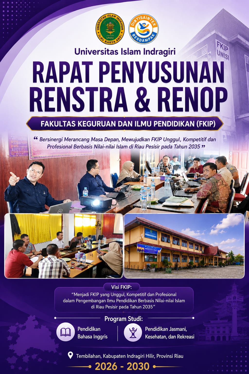 FKIP UNISI Menatap 2035: Renstra dan Renop 2026–2030 Dimatangkan Bersama LPMI