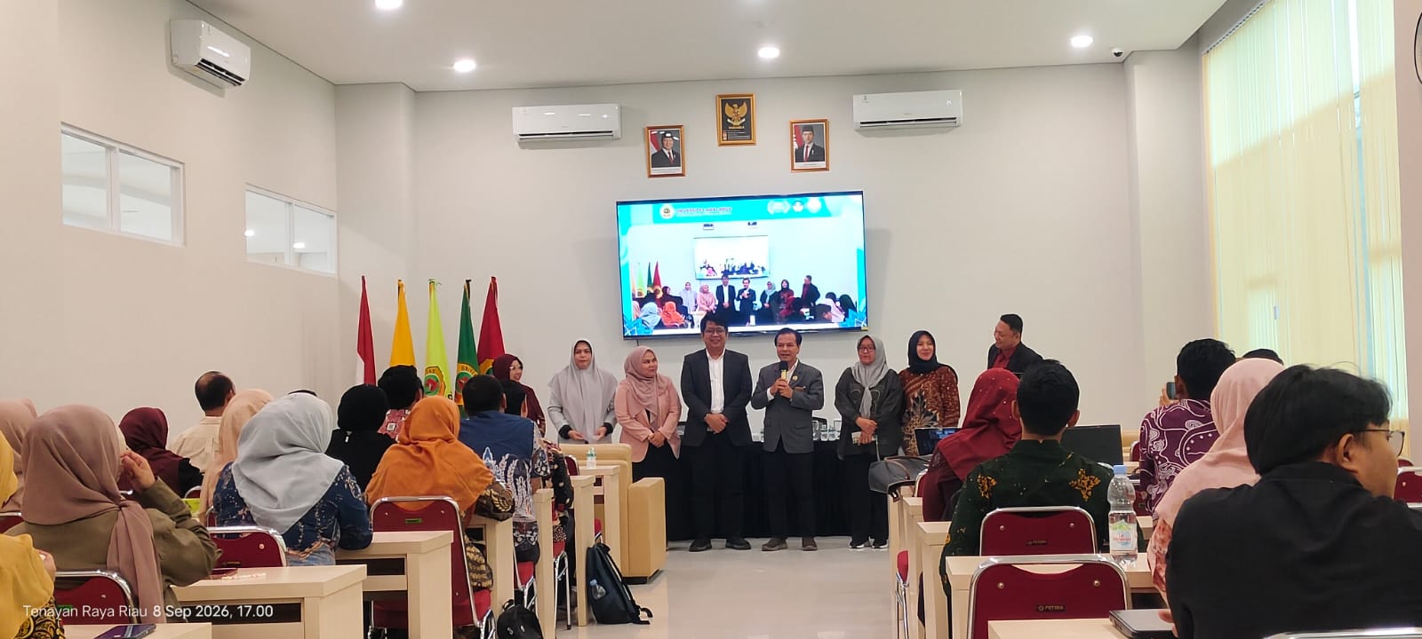 Perkuat Implementasi SPMI, Ketua LPMI dan Wakil Rektor II UNISI Hadiri Diseminasi SPMI di Universitas Awal Bros