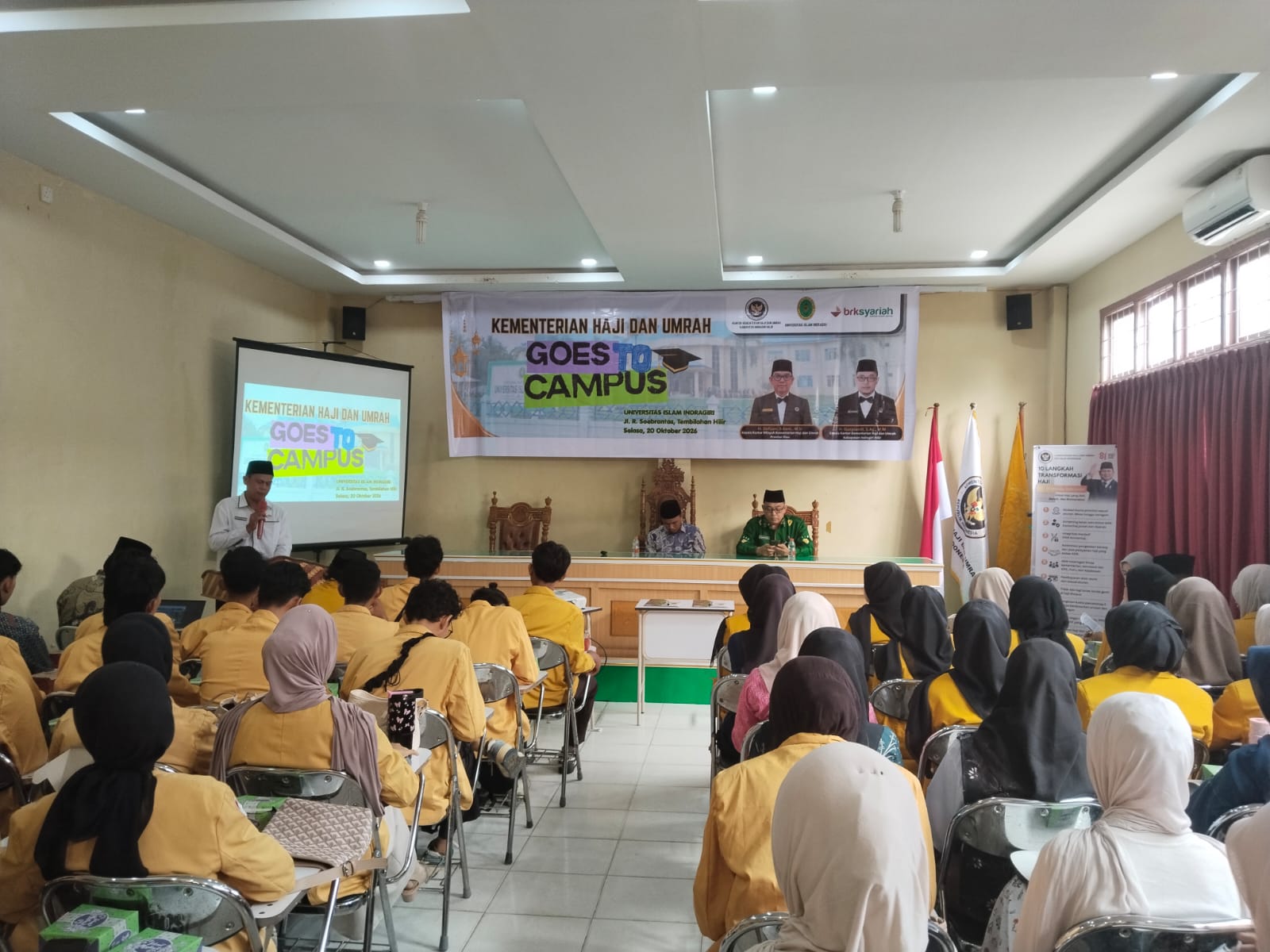 Kementerian Haji dan Umrah Goes to Campus, Mahasiswa UNISI Didorong Persiapkan Diri Menunaikan Ibadah Haji