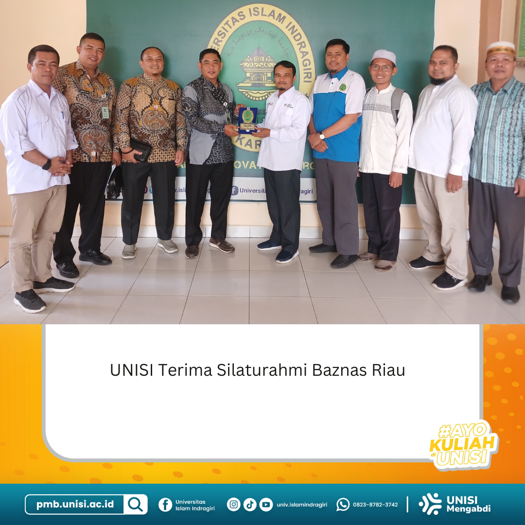 Unisi Terima Silaturahmi Baznas Riau