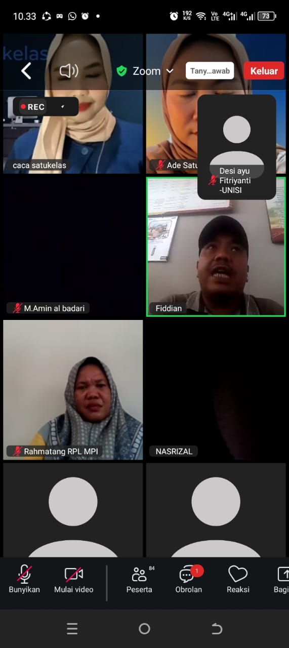 Sosialisasi Sertifikasi Brevet AB, CHRO, TOT, dan Digital Marketing UNISI Bersama Lembaga Sertifikasi Satu Kelas