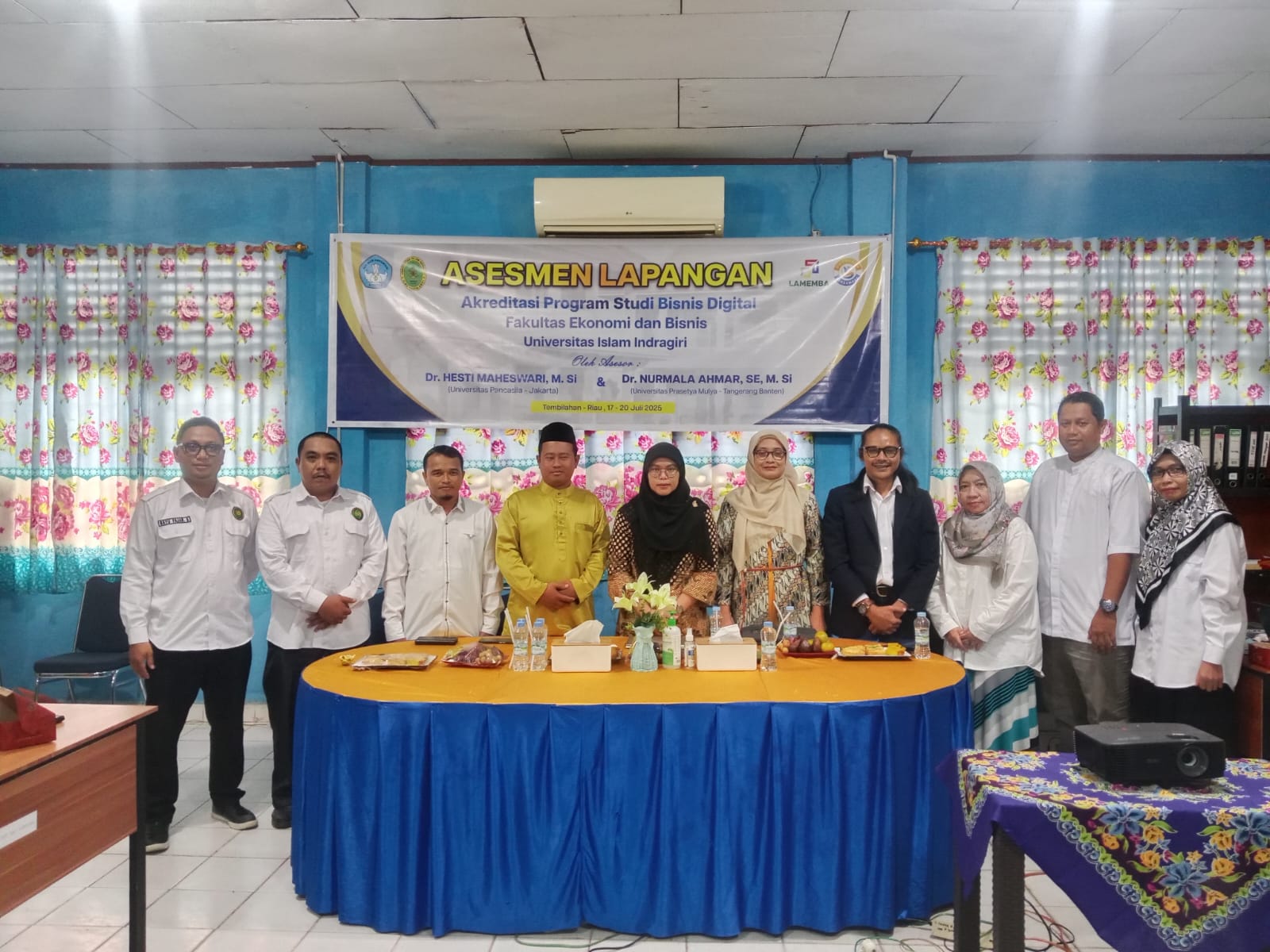 Asesmen Lapangan Program Studi Bisnis Digital Fakultas Ekonomi dan Bisnis UNISI Berjalan Lancar