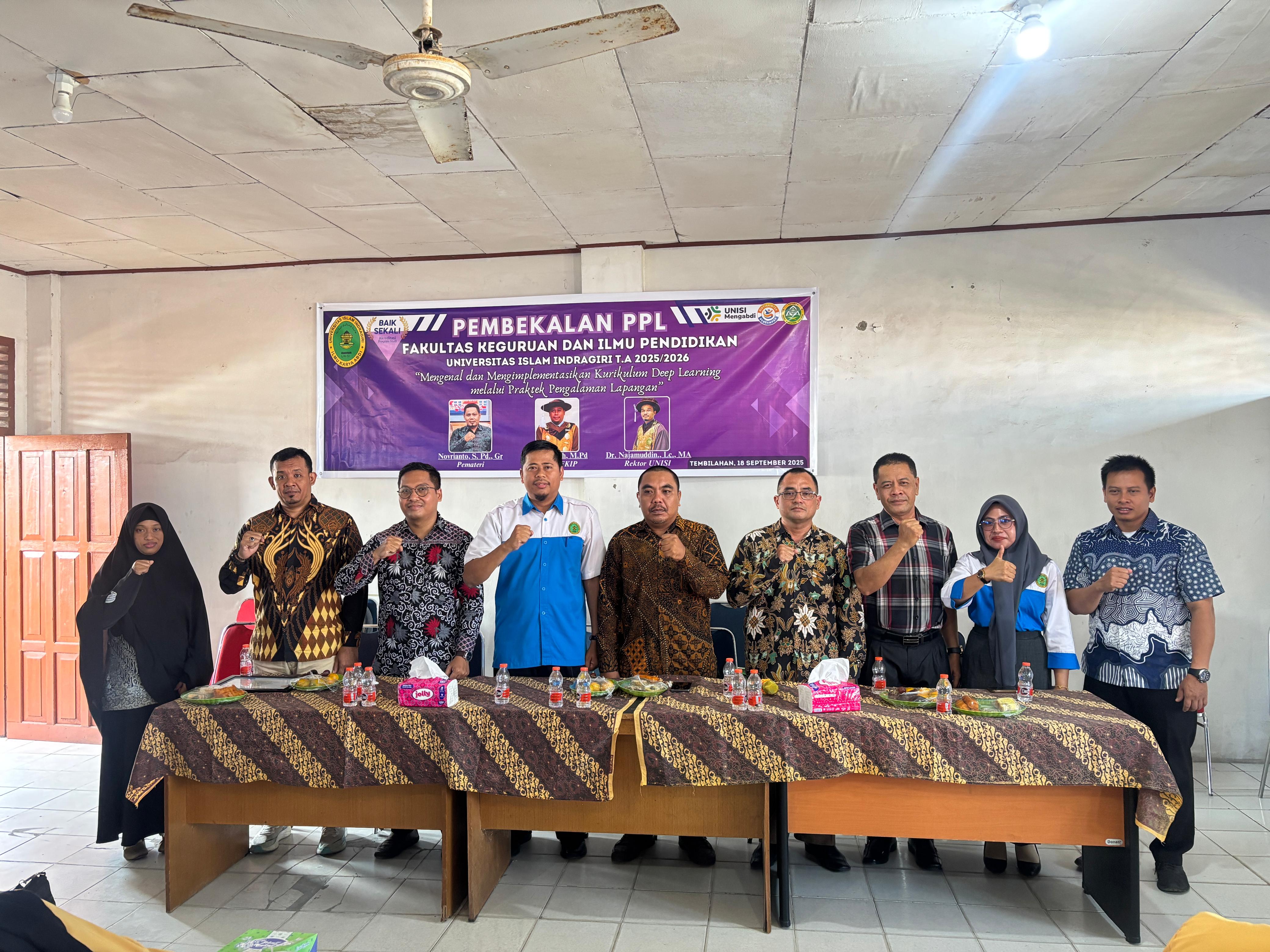 PEMBEKALAN PRAKTIK PENGALAMAN LAPANGAN (PPL) FKIP UNISI TAHUN 2025