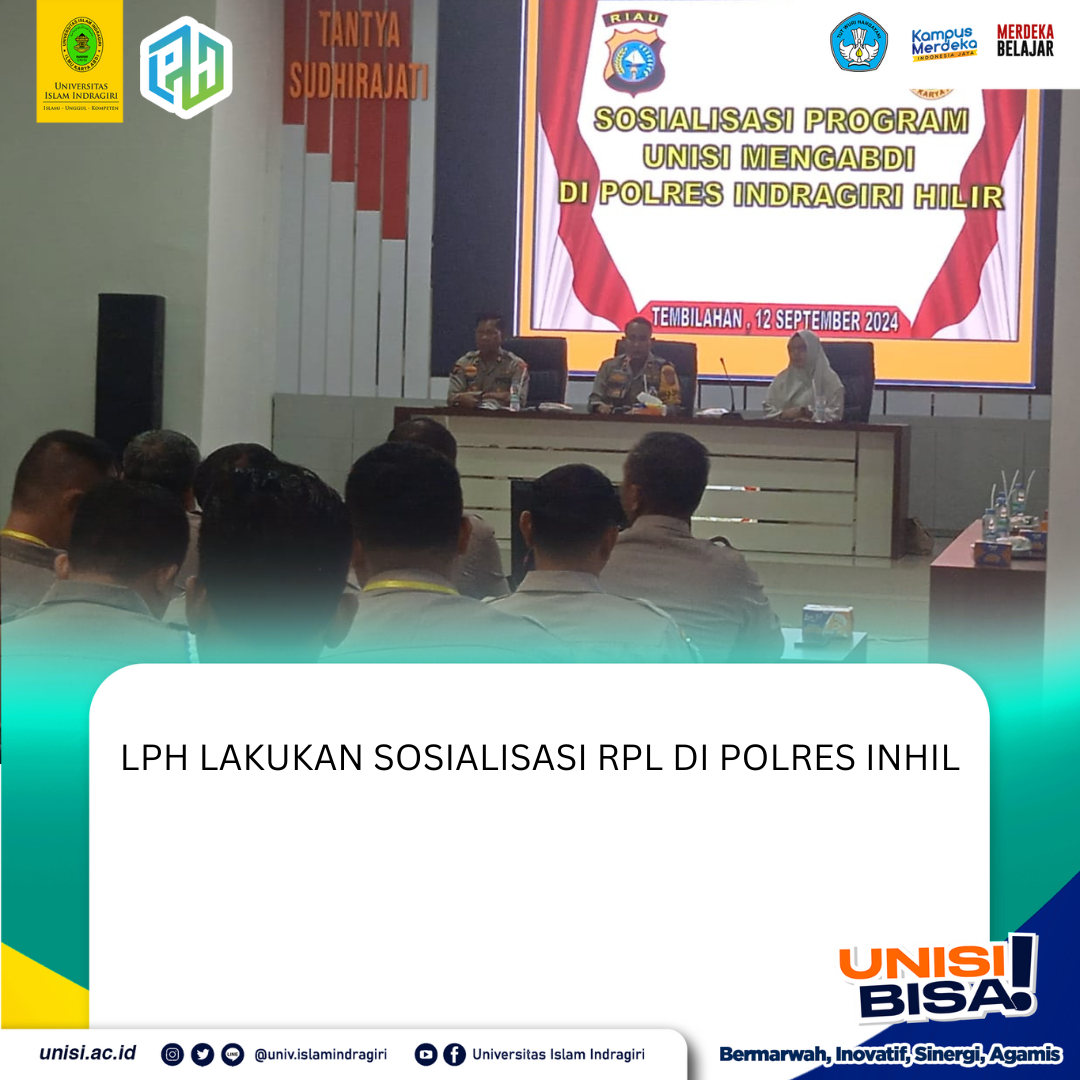 LPH Lakukan Sosialisasi RPL di Polres Inhil