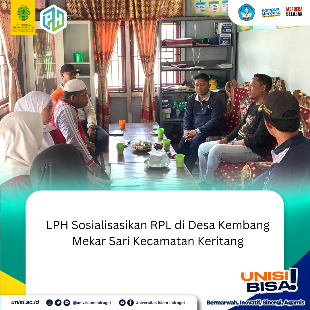LPH Sosialisasikan RPL di Desa Kembang Mekar Sari Kecamatan Keritang