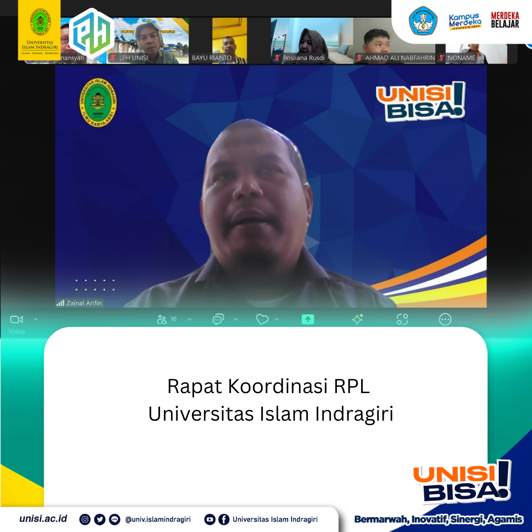 Rapat Koordinasi RPL Universitas Islam Indragiri