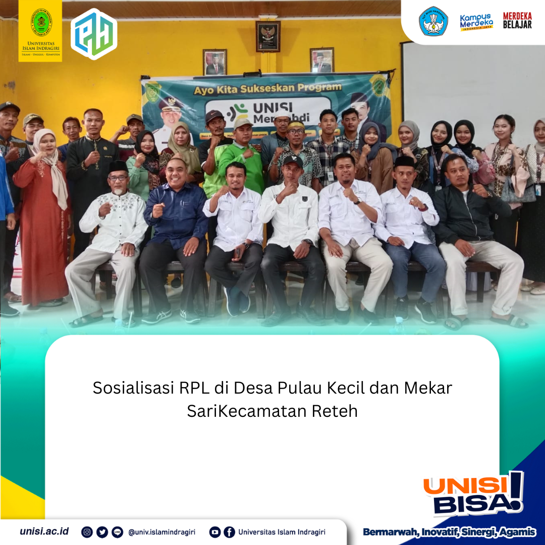 Sosialisasi RPL di Desa Pulau Kecil dan Mekar Sari Kecamatan Reteh