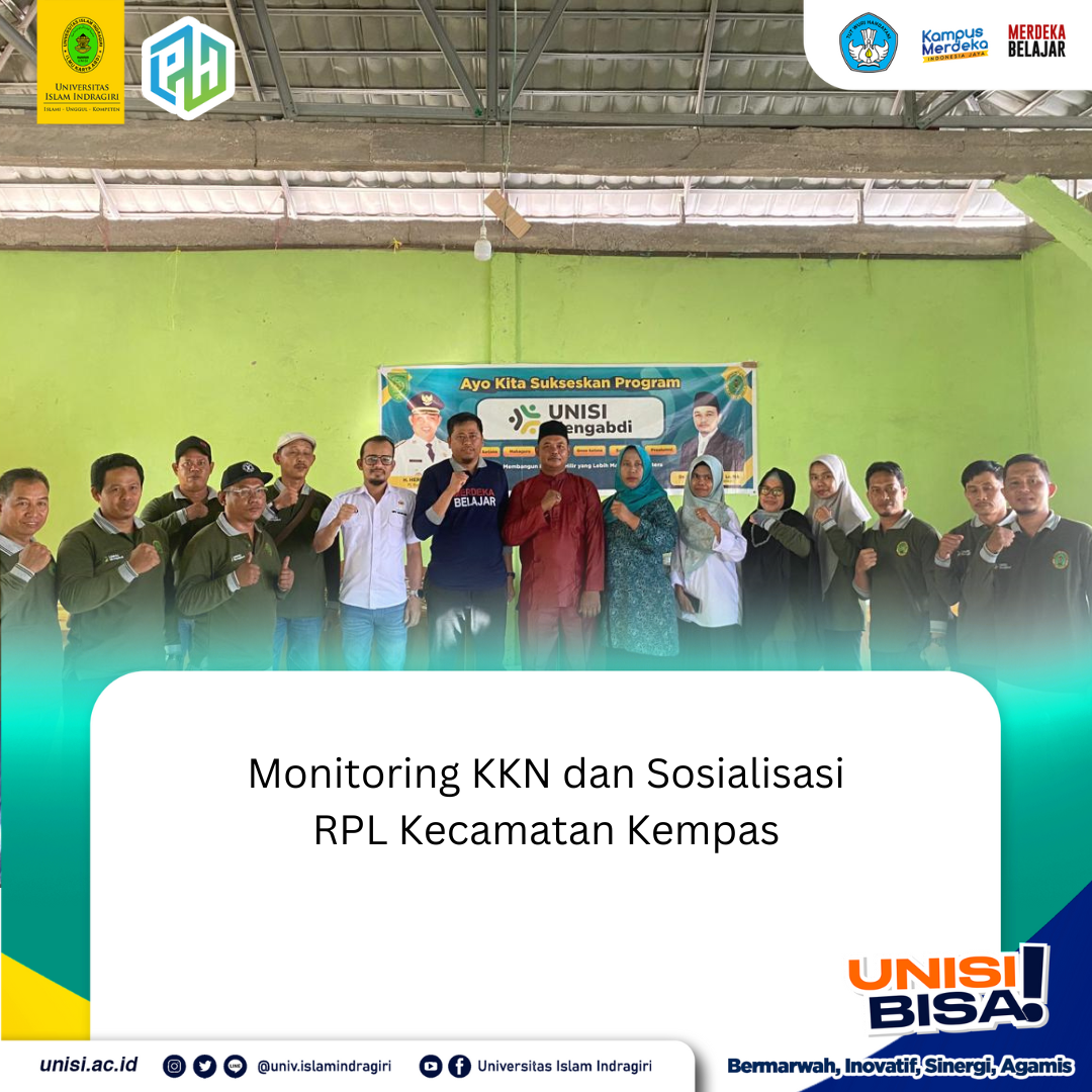 Monitoring KKN dan Sosialisasi RPL Kecamatan Kempas