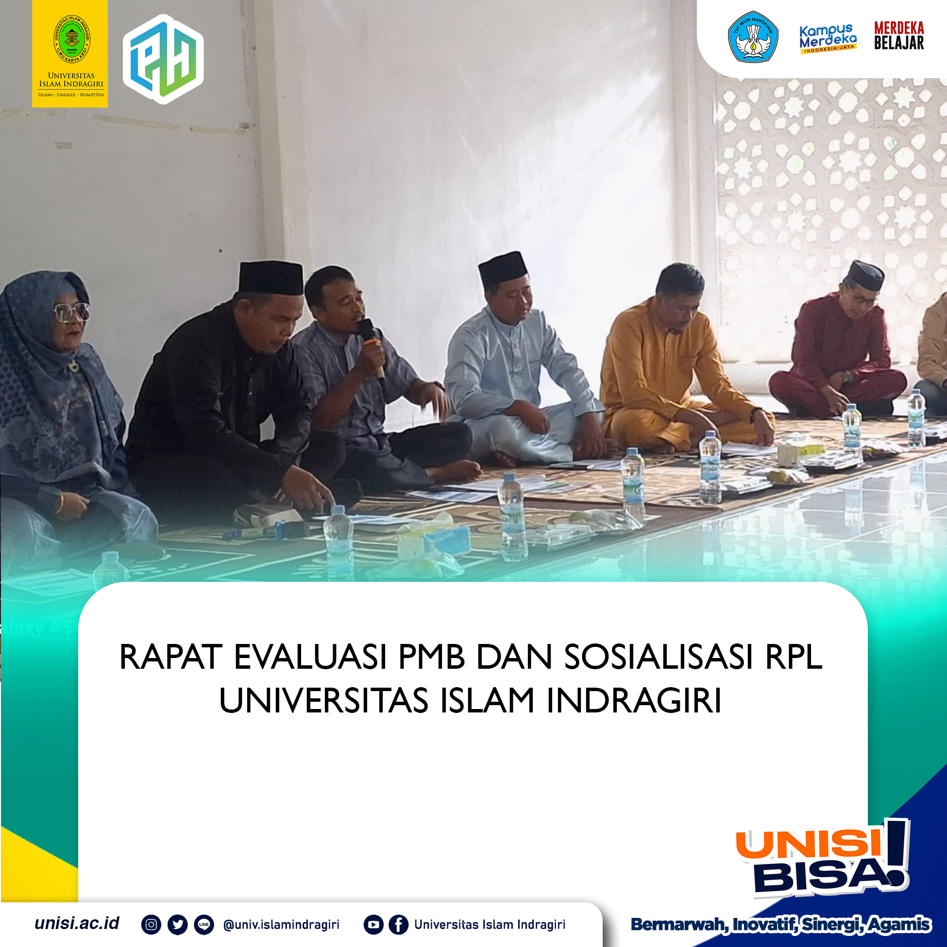 Rapat Evaluasi PMB dan Sosialisasi RPL Unisi
