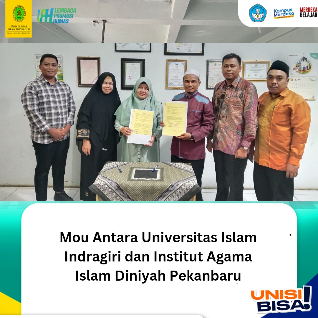 MoU UNISI dan Institut Agama Islam Diniyah Pekanbaru