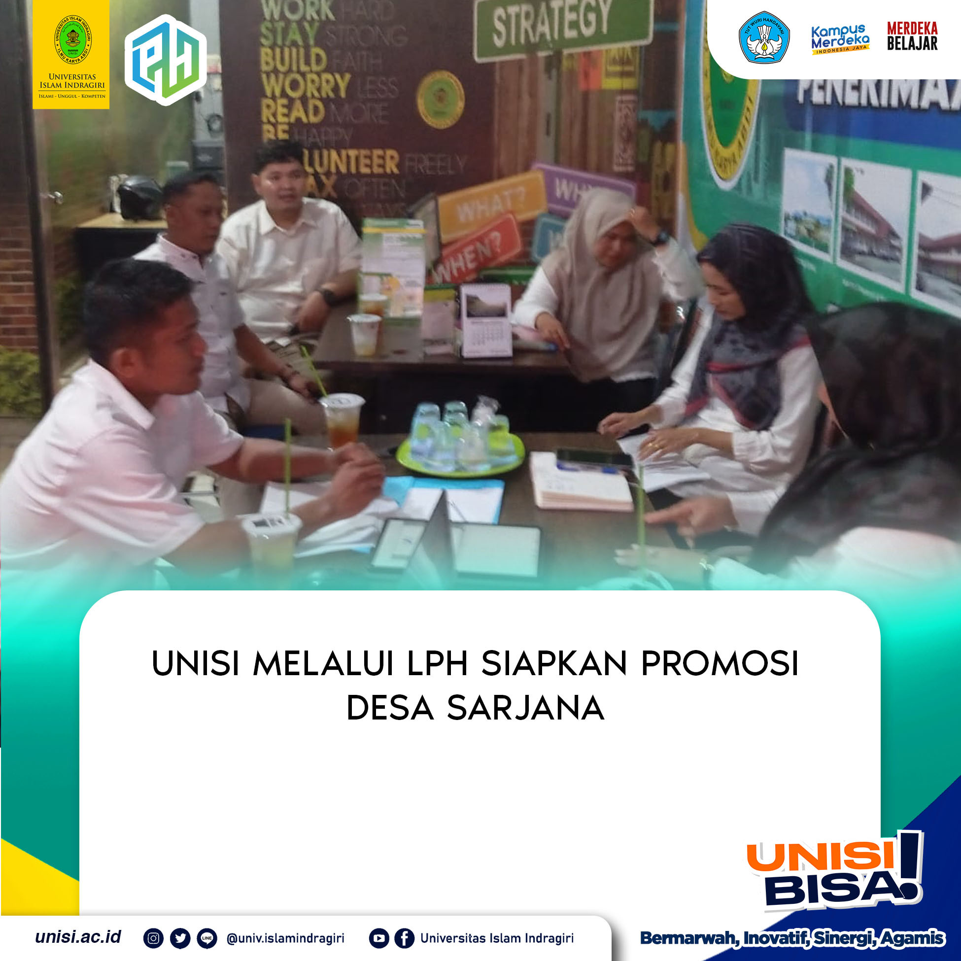 Unisi melalui LPH Siapkan Promosi Desa Sarjana