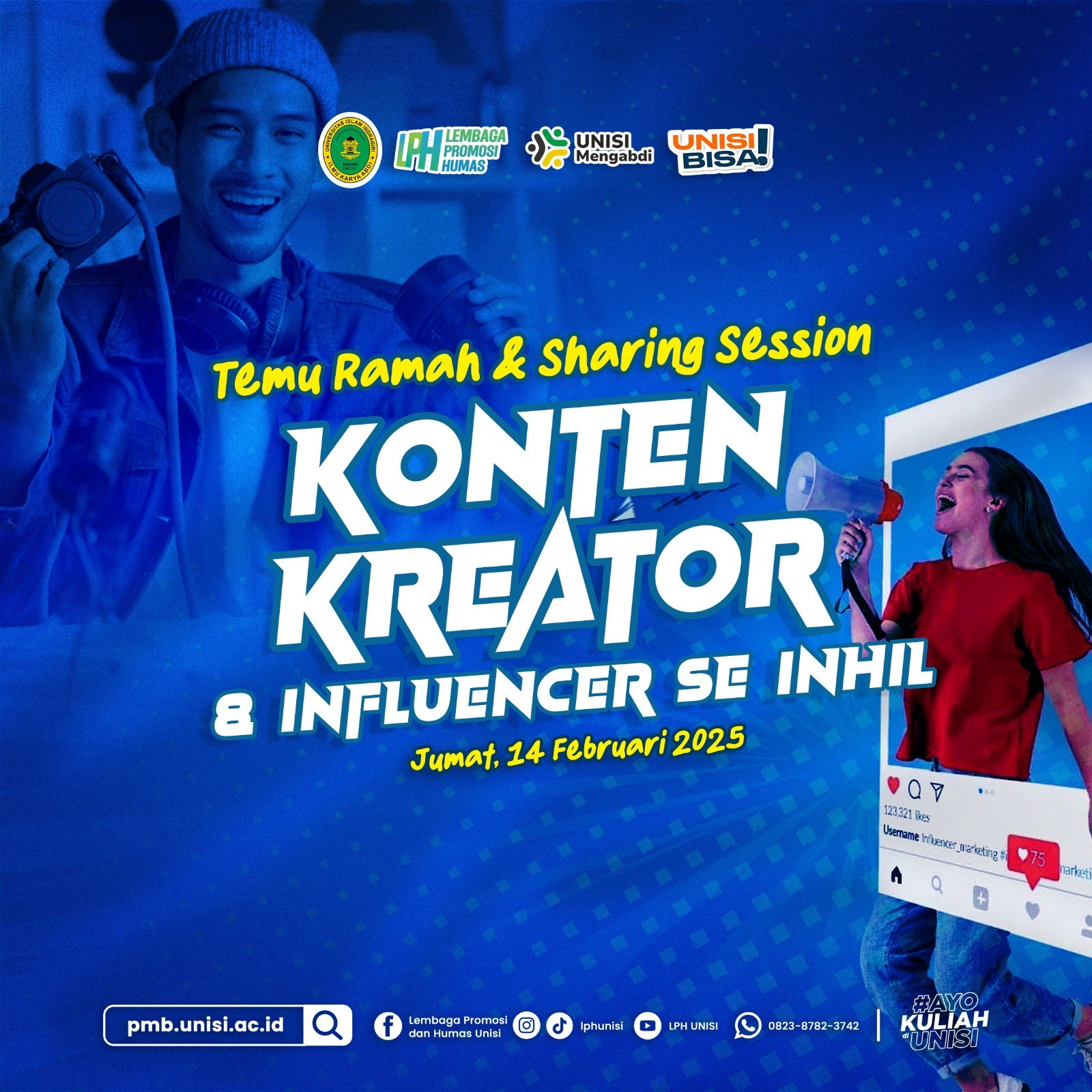 LPH Unisi Temu Ramah dan Sharing Session Content Creator Se-Inhil