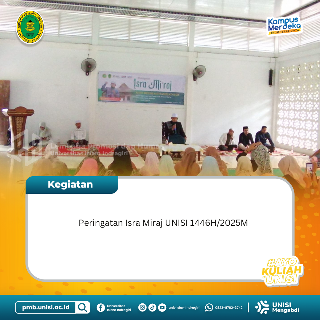 Peringatan Isra Miraj UNISI 1446 H/2025 M
