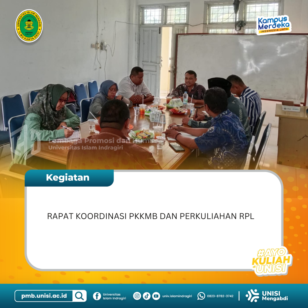Rapat Koordinasi PKKMB dan Perkuliahan RPL