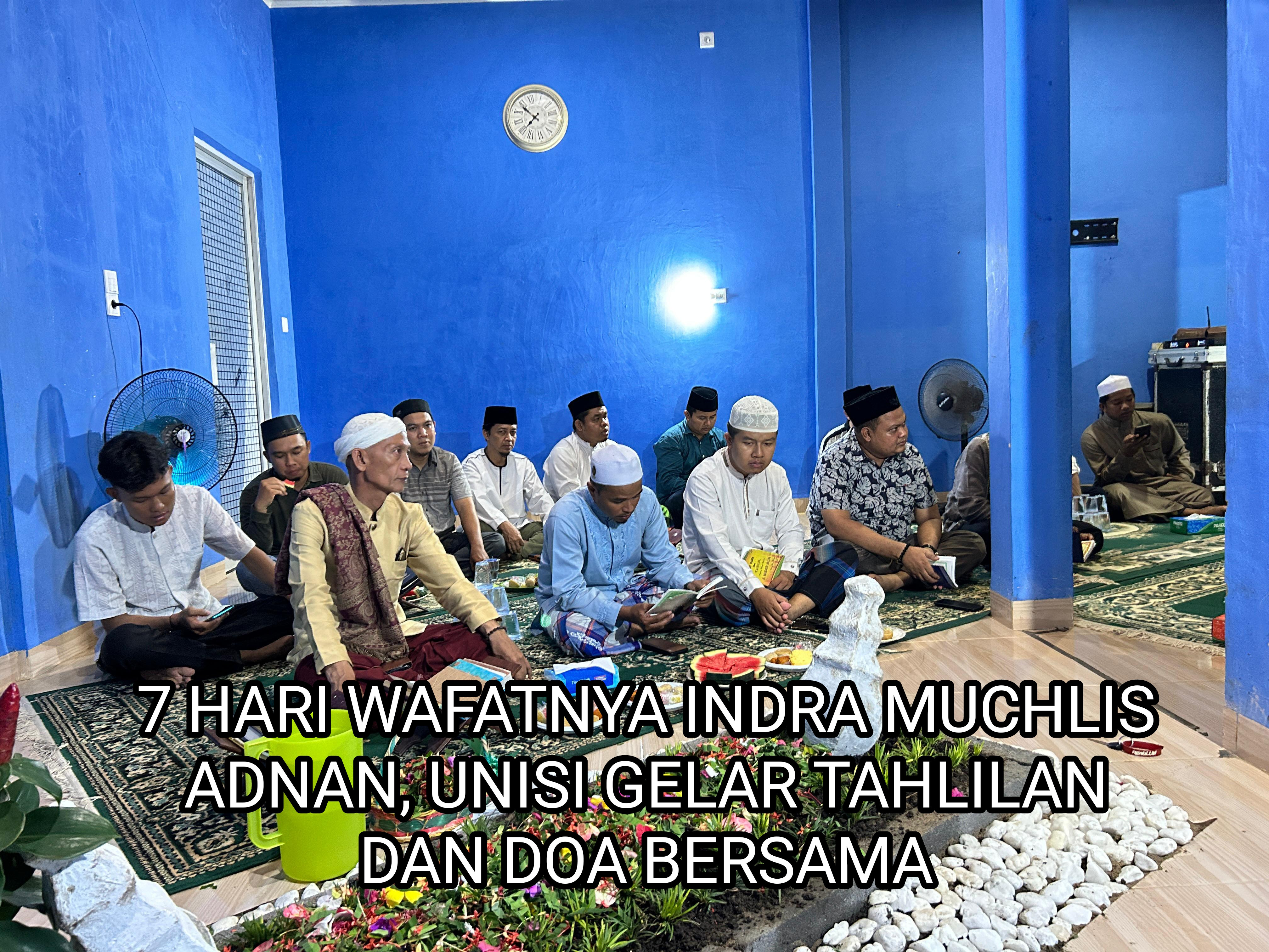7 Hari Wafatnya Indra Muchlis Adnan, UNISI Gelar Tahlilan dan Doa Bersama