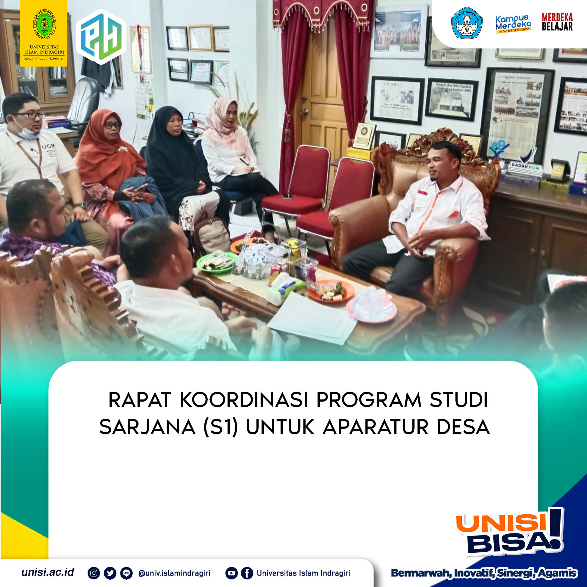 Rapat Koordinasi Program Studi Sarjana (S1) untuk Aparatur Desa