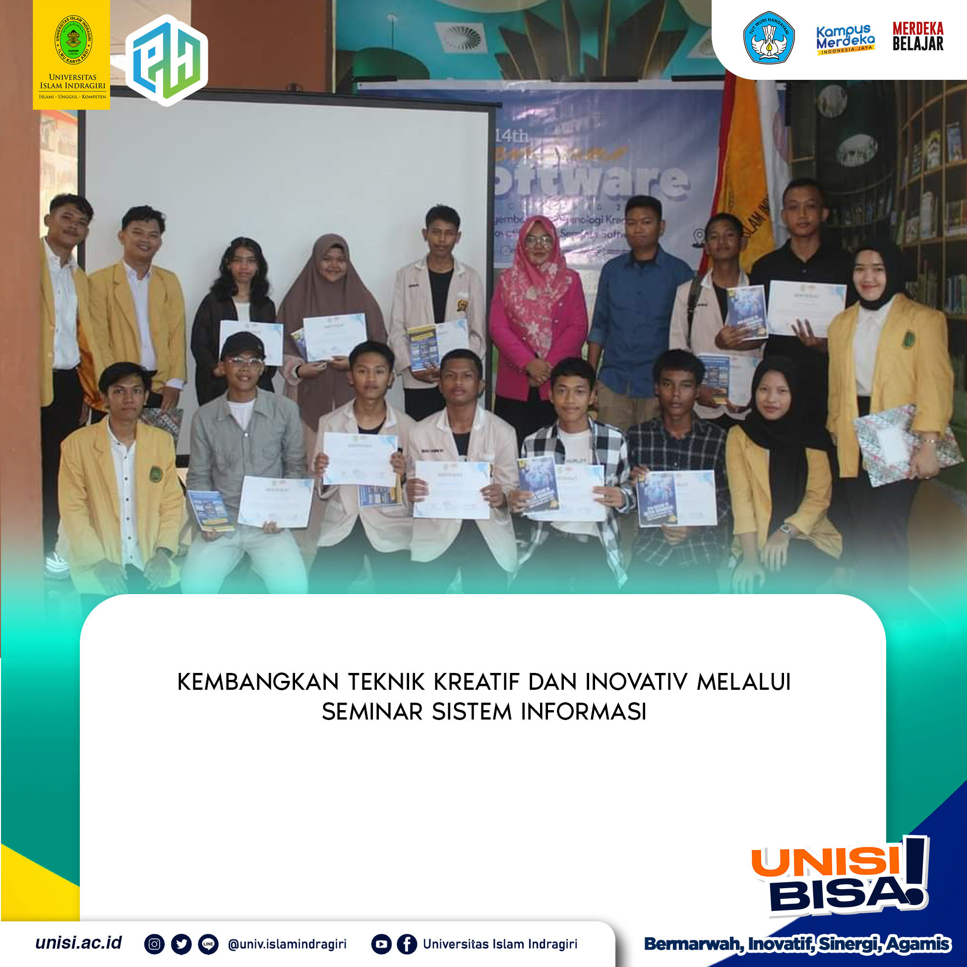 Kembangkan Teknik Kreatif dan Inovatif Melalui Seminar Sistem Informasi