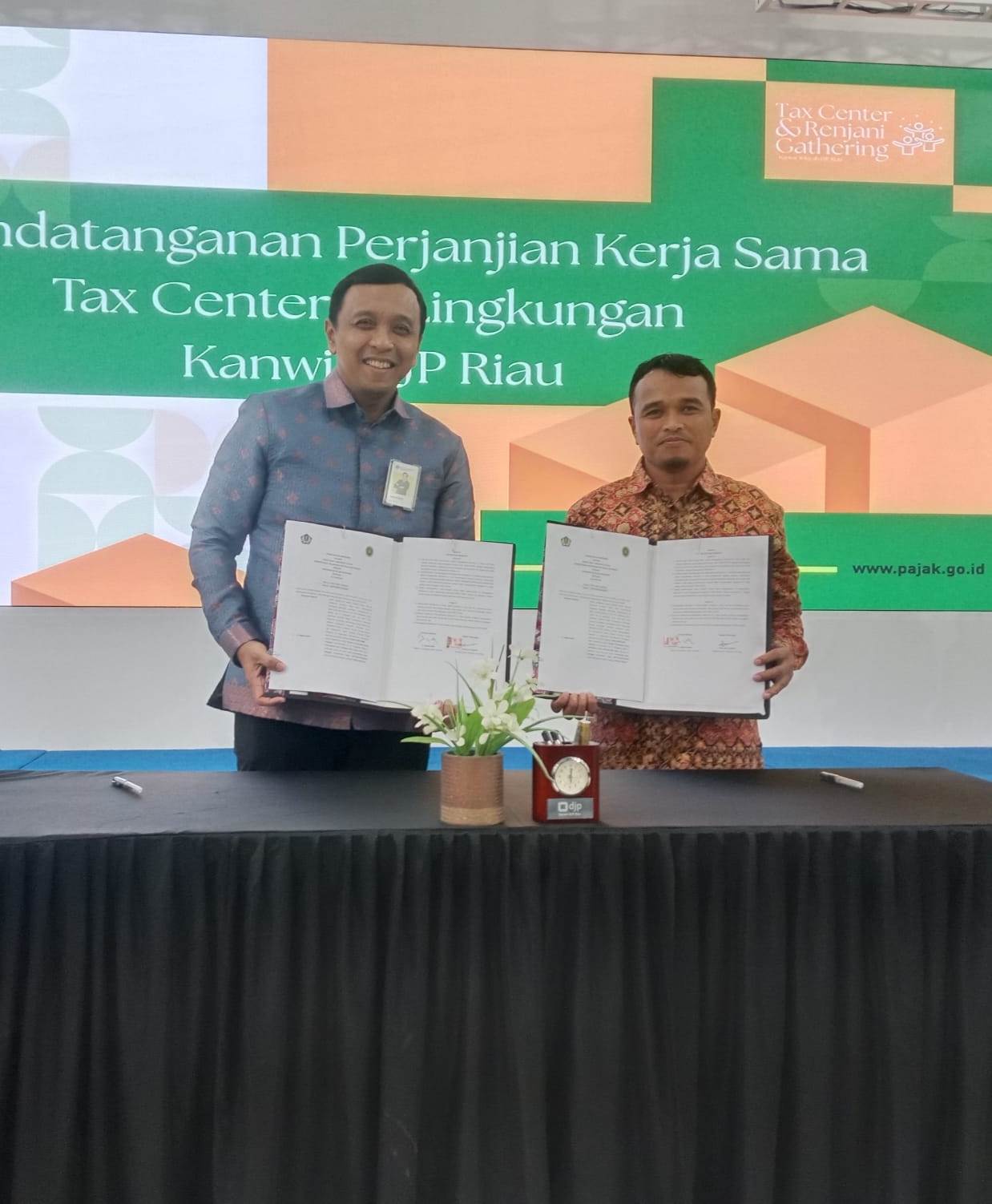 UNISI dan Kanwil DJP Riau Perpanjang Kerja Sama Pembentukan Tax Center