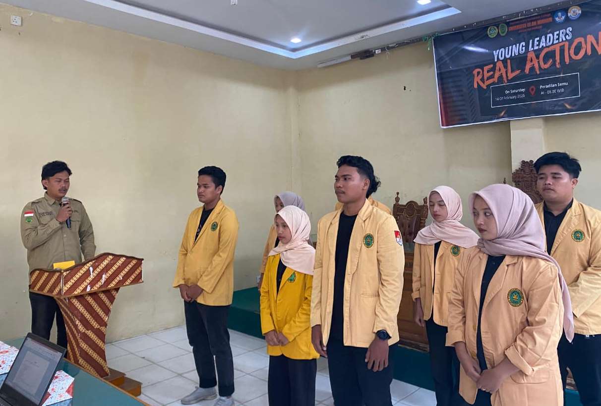 Pelantikan KPRM Awali Tahapan Pemilihan Raya Mahasiswa UNISI 2026